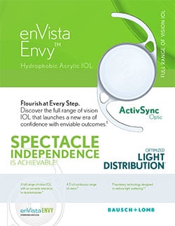 enVista Envy Features and Specifications