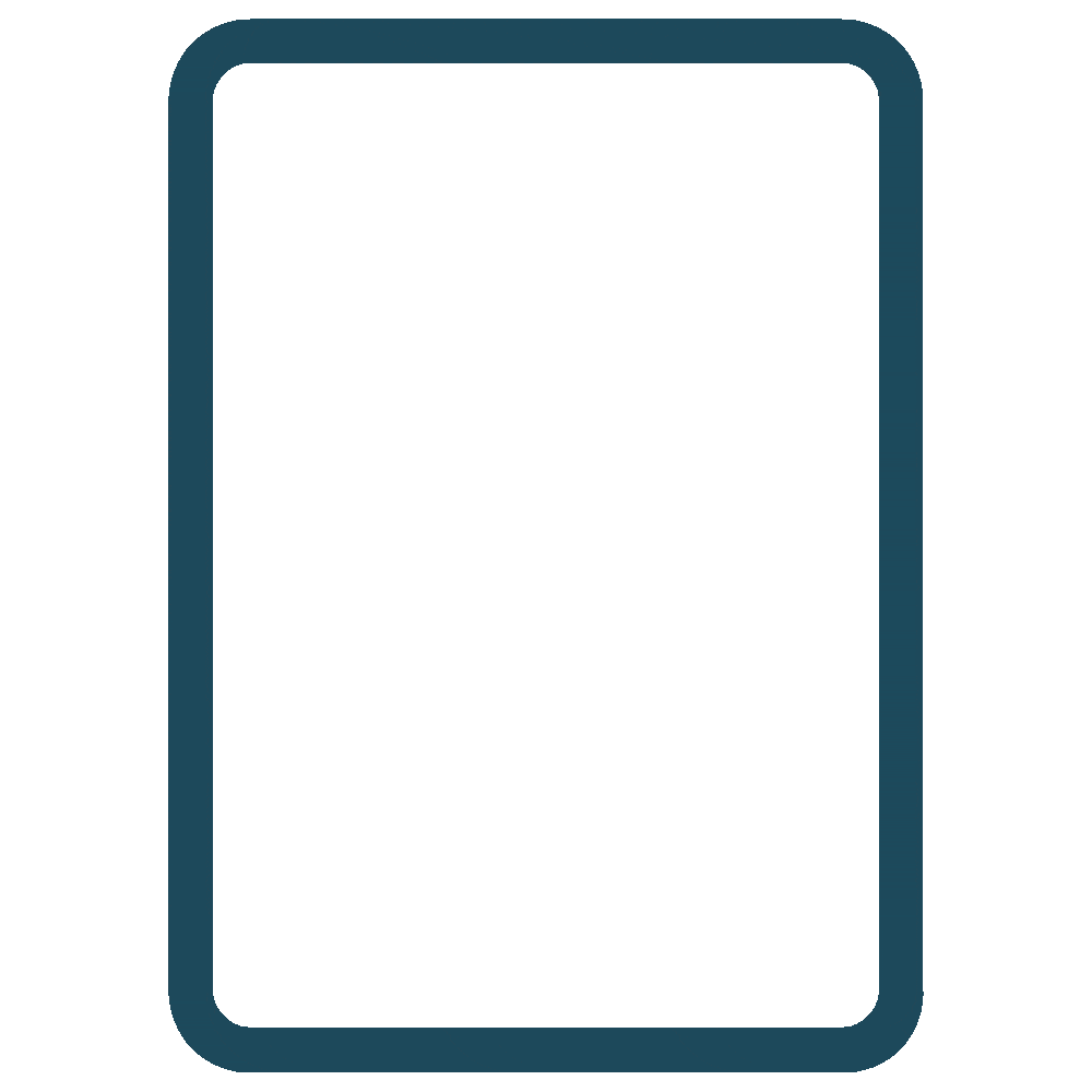 Paper with checklist of items icon to represent Practice Support
